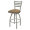 Holland Bar Stool Co 30" Swivel Bar Stool, Nickel Finish, Canter Sand Seat 41030AN013 - alternate 1